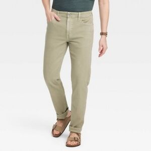 Goodfellow & Co Mens NWT Bay Leaf Lightweight Colored Slim Fit Jeans Size 32x30